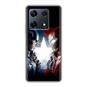 Чохли з героями Марвел Infinix Note 30 Pro (VPrint) (Марвел стайл)