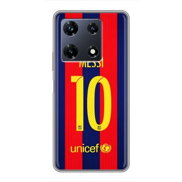 Чехол с принтом «Messi Barca 10» для Infinix Note 30 Pro