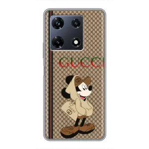 Чохли GUCCI для Інфінікс Ноут 30 Про (AlphaPrint) (Mickey GUCCI)