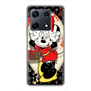 Чохол Disney Mouse Infinix Note 30 Pro (PREMIUMPrint) (Мінні peace)