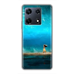 Чехол с мультфильмом Моана Infinix Note 30 Pro (Океан Моана)