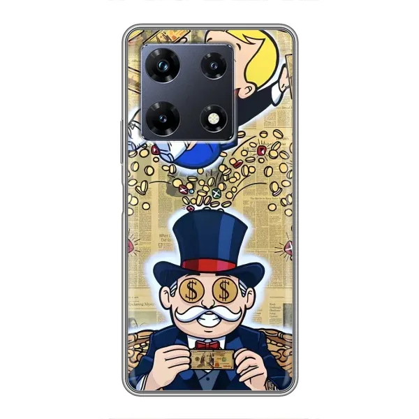 Чохол з принтом «Монополія Мен» для Infinix Note 30 Pro