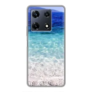 Силіконовий чохол з КАРТИНКАМИ літо для Infinix Note 30 Pro (AlphaPrint) (Море)