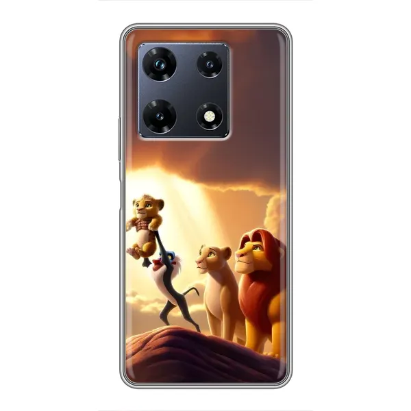Чехол с принтом «Симба на презентации» для Infinix Note 30 Pro