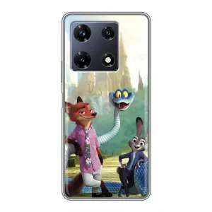 Чехол с принтом «Герои мультфильма Зверополис» для Infinix Note 30 Pro