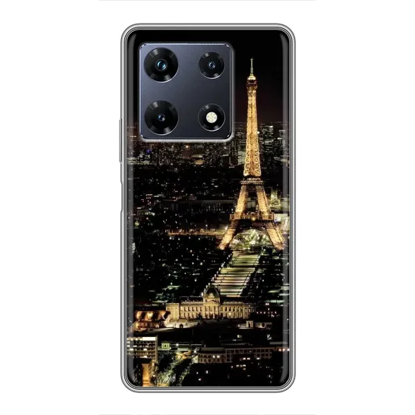 Чохол з принтом «Нічний Париж» для Infinix Note 30 Pro