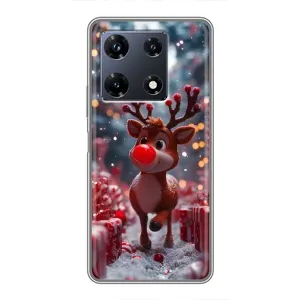 Чехол с принтом «Олень среди подарков» для Infinix Note 30 Pro
