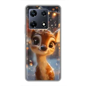 Чехол с принтом «Олененок среди гирлянд» для Infinix Note 30 Pro