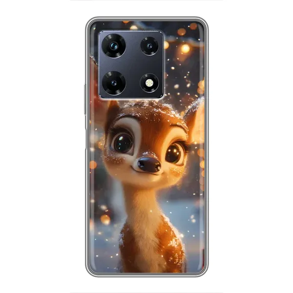 Чехол с принтом «Олененок среди гирлянд» для Infinix Note 30 Pro