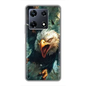 Чехол с принтом «Орел в полете» для Infinix Note 30 Pro