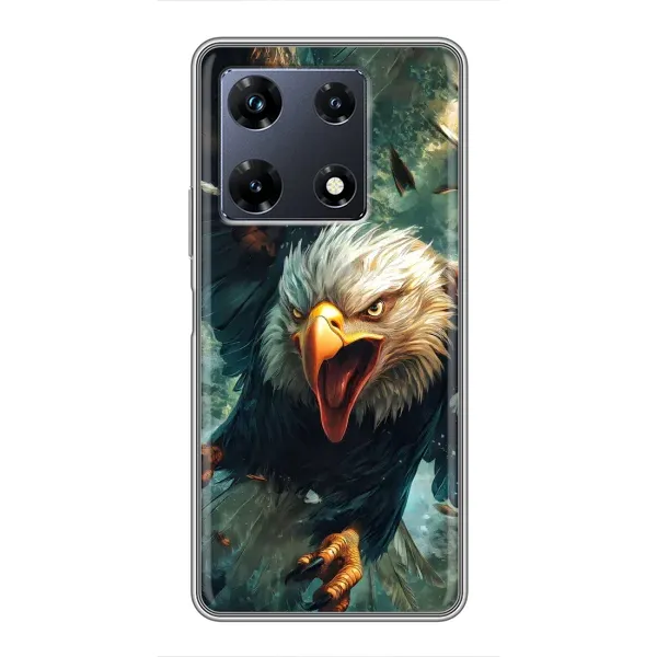 Чехол с принтом «Орел в полете» для Infinix Note 30 Pro