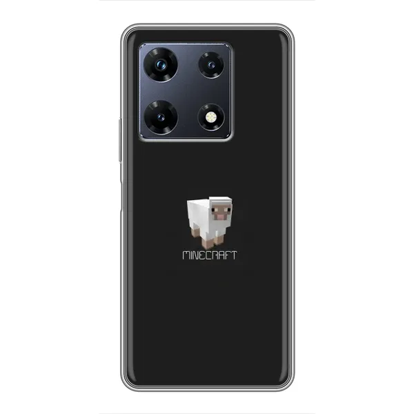 Чехол с принтом «Овечка Майнкрафт» для Infinix Note 30 Pro