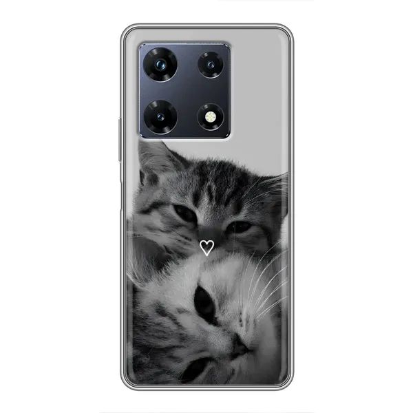 Чохол з принтом «Пара котів» для Infinix Note 30 Pro
