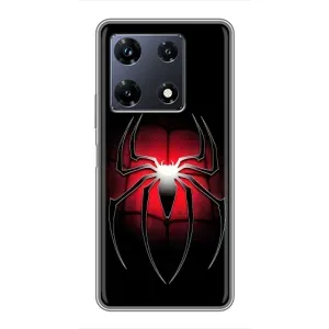 Чохол з людиною павуком для Infinix Note 30 Pro - (AlphaPrint) (Паук марвел)