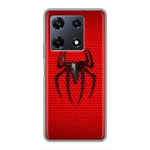 Чохол з людиною павуком для Infinix Note 30 Pro - (AlphaPrint) (Павук Марвел)
