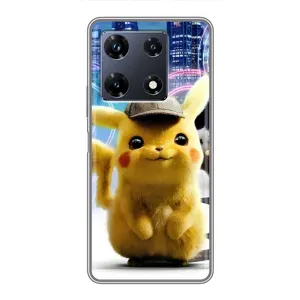 Чохол з Пікачу на Infinix Note 30 Pro (Пікачу в місті)