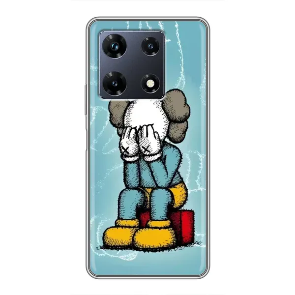 Чохол з принтом «Плач Bearbrick» для Infinix Note 30 Pro