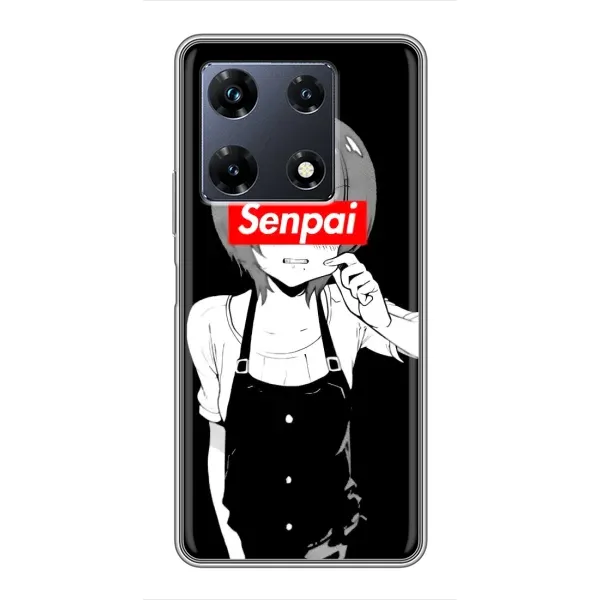 Чохол з принтом «Senpai» для Infinix Note 30 Pro