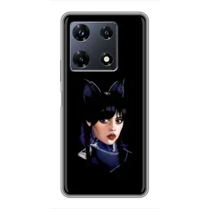Чохли Венсдей на Infinix Note 30 Pro Уенсдей (AlphaPrint) (серйозна Венздей)