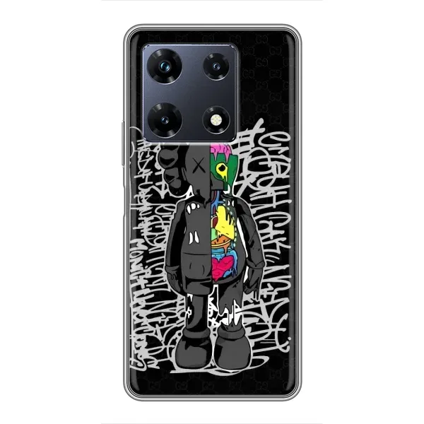 Чохол з принтом «Стиль Bearbrick» для Infinix Note 30 Pro
