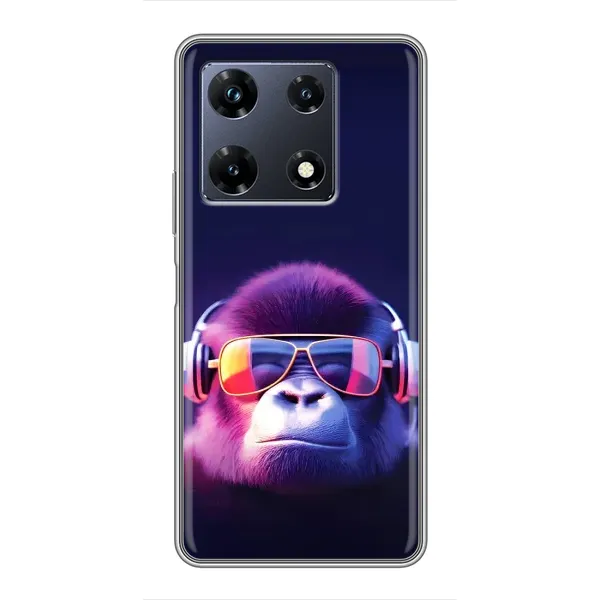 Чохол з принтом «Стильна мавпа» для Infinix Note 30 Pro
