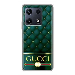Чохли GUCCI для Інфінікс Ноут 30 Про (AlphaPrint) (Текстура Гуччі)