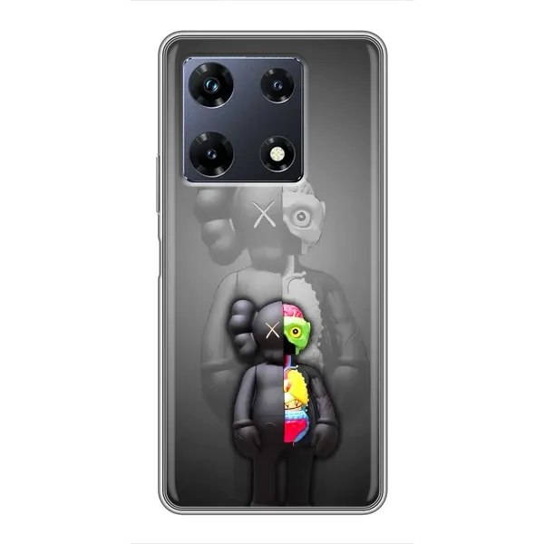 Чохол з принтом «Тіло Bearbrick» для Infinix Note 30 Pro