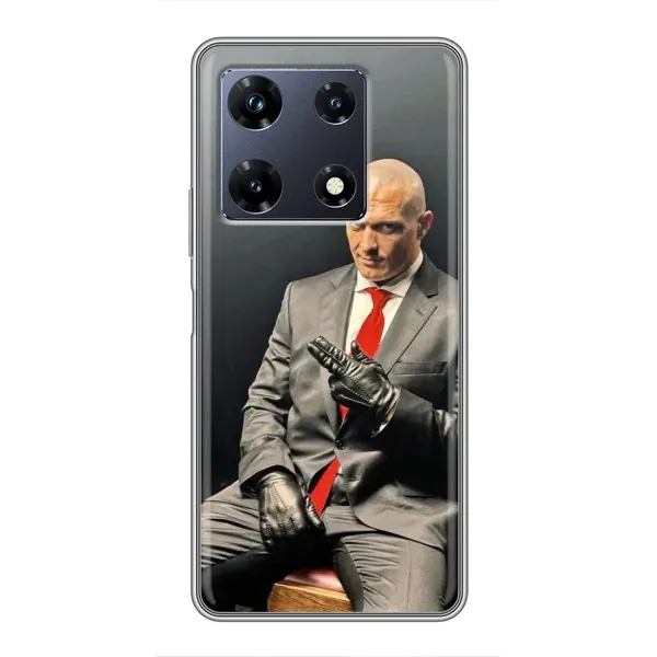 Чохол з принтом «Усик Hitman» для Infinix Note 30 Pro