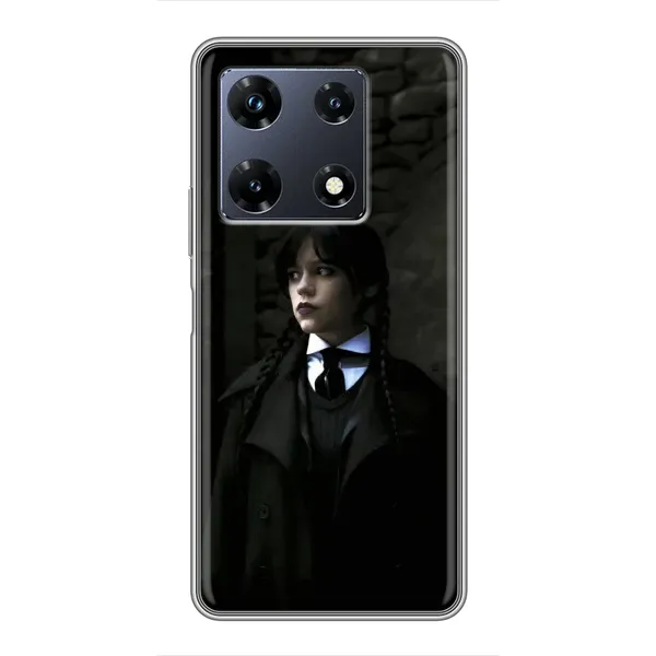 Чехол с принтом «Темный стиль Уэнздей» для Infinix Note 30 Pro