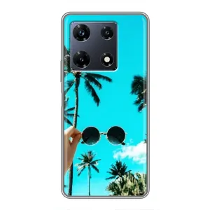 Силіконовий чохол з КАРТИНКАМИ літо для Infinix Note 30 Pro (AlphaPrint) (Погляд літо)