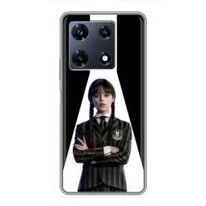 Чохли Венсдей на Infinix Note 30 Pro Уенсдей (AlphaPrint) (W-Wednesday)