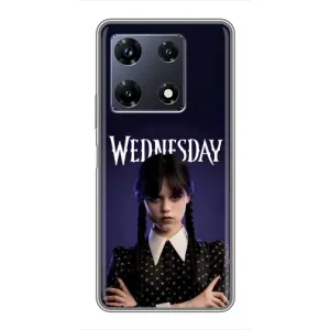 Силіконовий чохол з картинкою для Infinix Note 30 Pro (Wednesday)