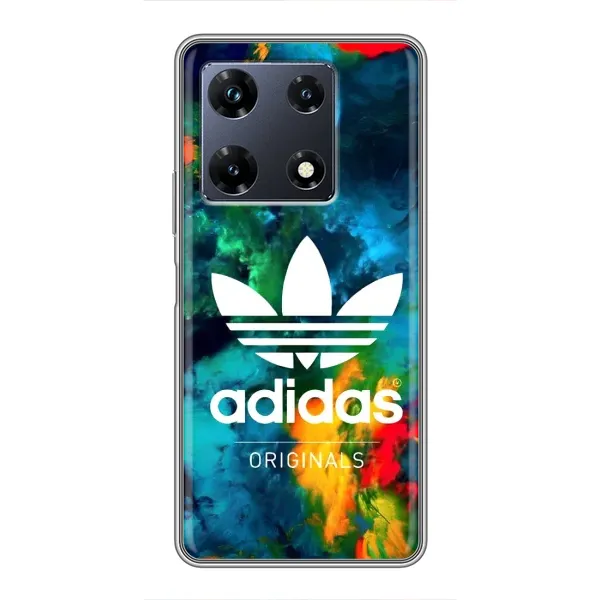 Чохол з принтом «Яскравий Адідас» для Infinix Note 30 Pro Чохол з принтом «Яскравий Адідас» для Infinix Note 30 Pro
