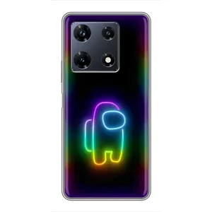 Чохли Амонг Ас для Infinix Note 30 Pro (AlphaPrint) (Яскравий скін)