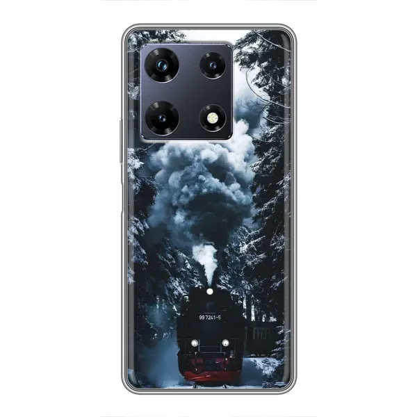 Чехол с принтом «Зимний поезд» для Infinix Note 30 Pro Чехол с принтом «Зимний поезд» для Infinix Note 30 Pro