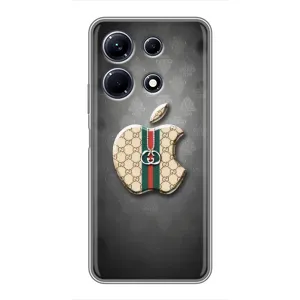 Чехлы ГУЧЧИ для Инфиникс Ноут 30 (AlphaPrint) (Apple gucci)