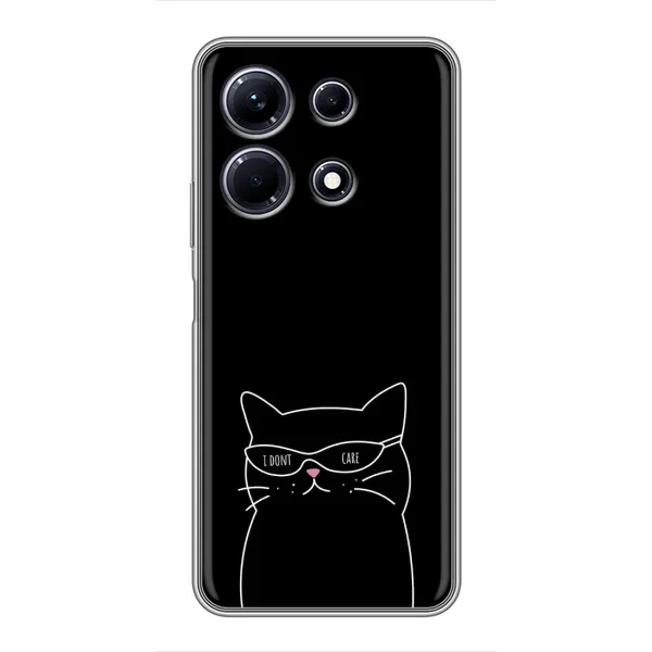 Чехол с принтом «Равнодушный кот» для Infinix Note 30