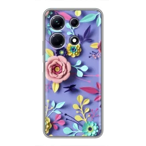 Чохли з квітами для Infinix Note 30 (VPrint) (Дизайн квітів)
