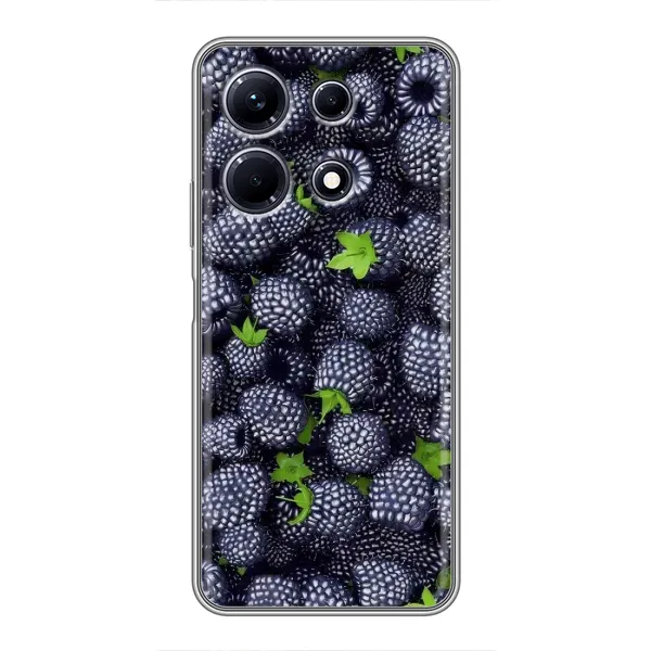 Чехол с принтом «Ежевика» для Infinix Note 30