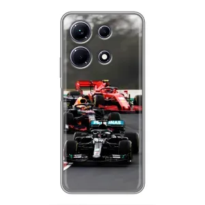 Чехол с принтом «Гонка Формула 1» для Infinix Note 30