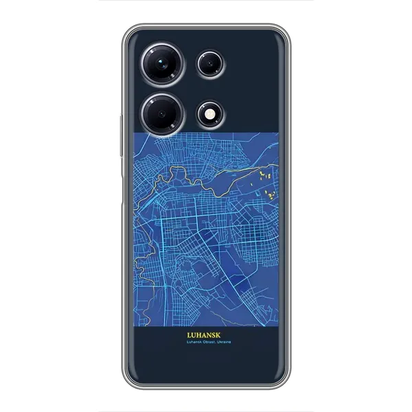 Чохол з принтом «Луганськ» для Infinix Note 30