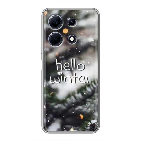 Чехол с принтом «Hello winter» для Infinix Note 30 Чехол с принтом «Hello winter» для Infinix Note 30