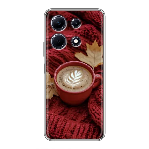 Чехол с принтом «Кофе на пледе» для Infinix Note 30