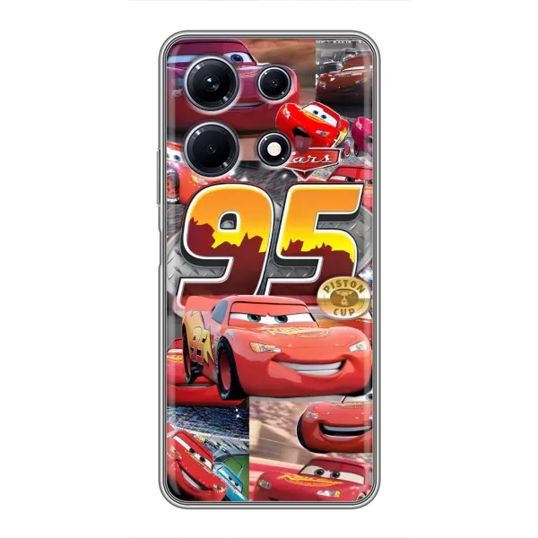 Чехол с принтом «Коллаж Молния Маквин» для Infinix Note 30