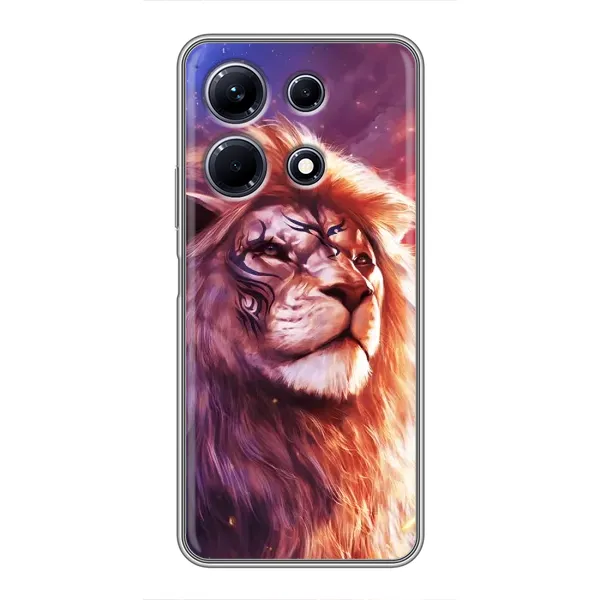 Чехол с принтом «Красочный Лев» для Infinix Note 30