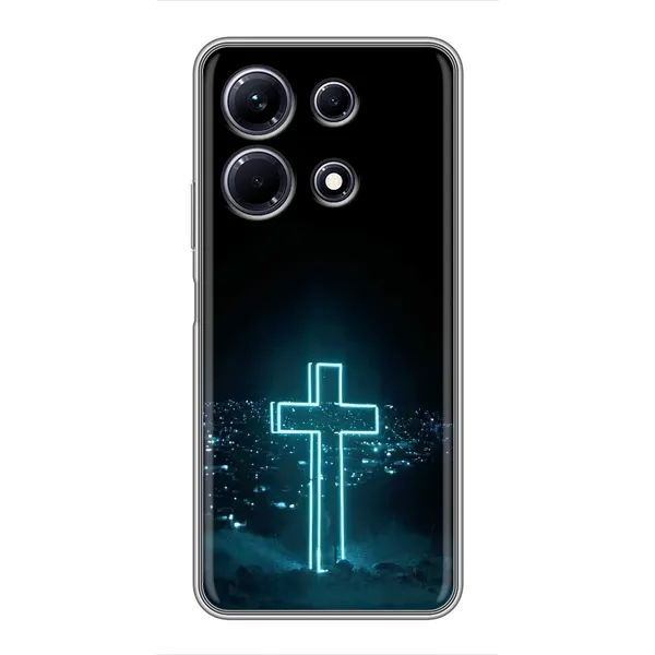 Чохол з принтом «Хрест і місто» для Infinix Note 30