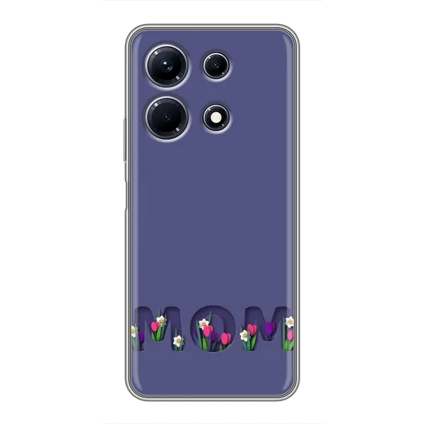 Чехол с принтом «Мама в цветах» для Infinix Note 30