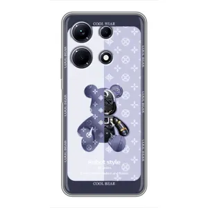 Крутые Чехлы Луи Виттон для Infinix Note 30 (AlphaPrint) (Медвежонок LV)
