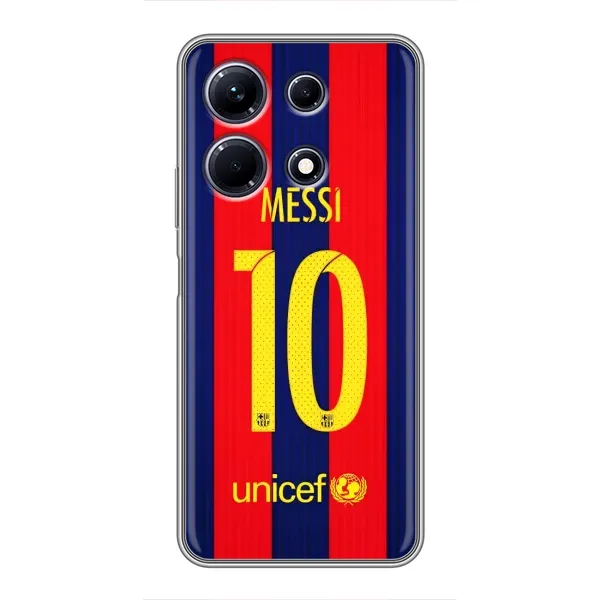Чехол с принтом «Messi Barca 10» для Infinix Note 30