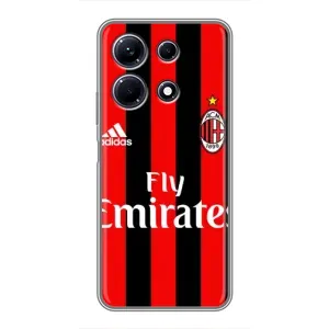 Чехлы для Infinix Note 30 (VPrint) - Футбольные клубы (Milan)